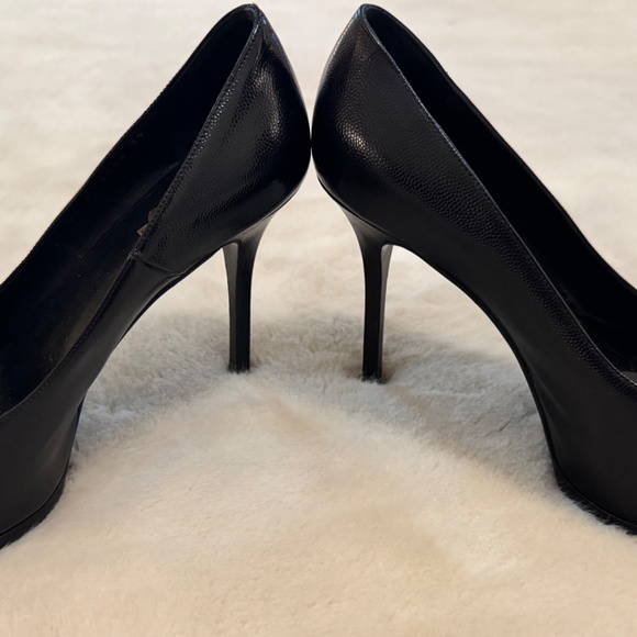 YVES SAINT-LAURENT Black Tribtoo Pumps - Picture 4 of 8